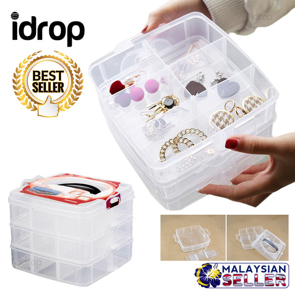 idrop 3 Layer Storage Box Organiser