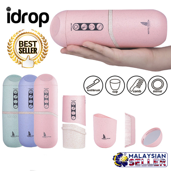 idrop PORTABLE CAPSULE Compact Personal Travel Hygiene Wash Kit