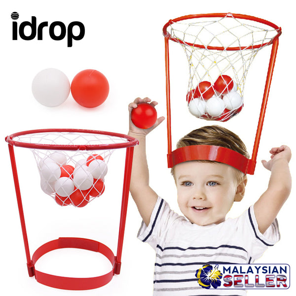 idrop Head Hoop Basketball - Interactive Family Parent & Child Basket Hoop Game