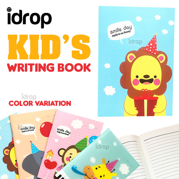 idrop 1pc Kid's School Personal Writing Notebook [ 14.5cm x 20.4cm ]