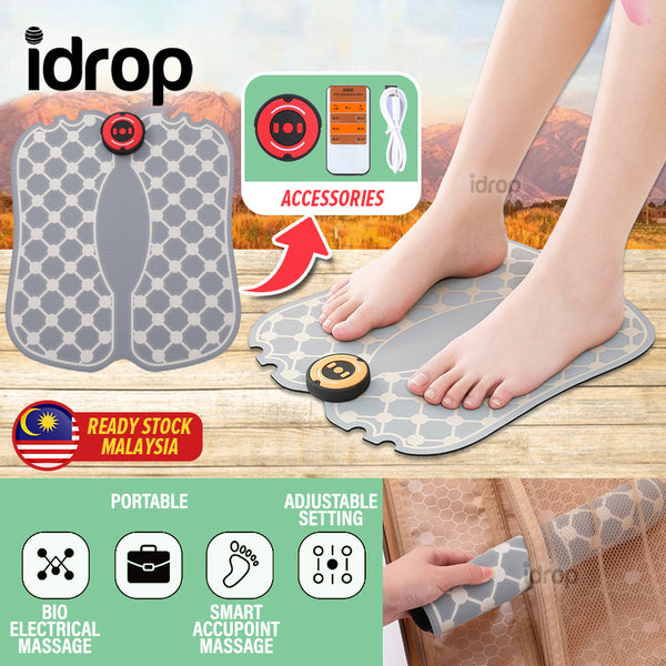 idrop EMS Electrical Muscle Stimulation Bioelectrical Acupoint Portable Smart Foot Massage [ 6 Modes ]