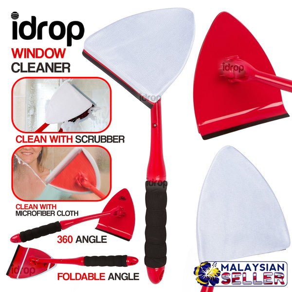 idrop 360 Arrow Head Window Cleaner Brush Scrubber