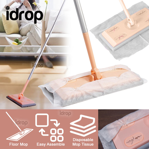 idrop Household Electrostastic Dust Paper Cleaning Mop