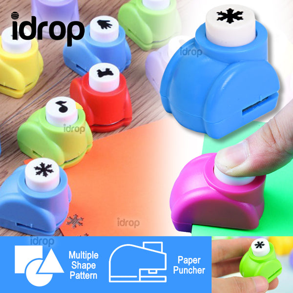 idrop Mini DIY Craft punch Paper Puncher [ RANDOM SHAPES ]