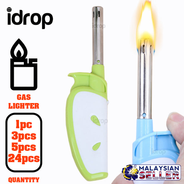 idrop HONBAN Gas Lighter HB-096C [ 1pc / 3pcs / 5pcs / 24pcs ]