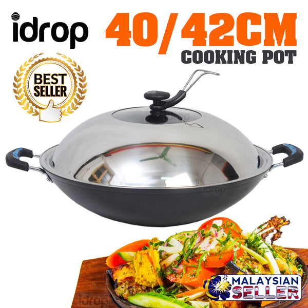 idrop 40 / 42CM - MND Kitchen Cooking Frying Pan