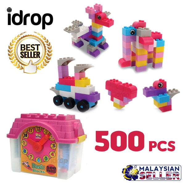 idrop BASIC BLOCKS [ 500 PCS ] Children Building Block Toy