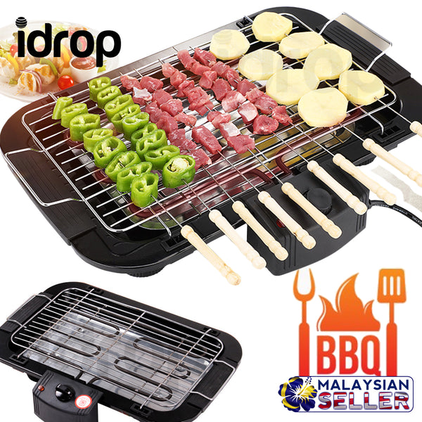 idrop HZA-31 Portable Compact Electric BBQ Stove Barbecue Cooking Grill