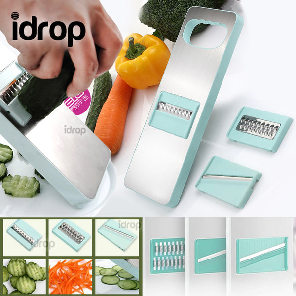 idrop Kitchen Vegetable Fruit Slicer Shredder Cutting Board