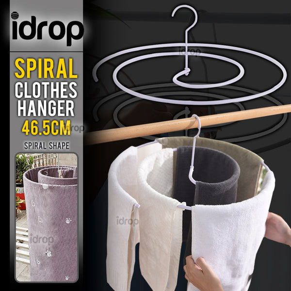 idrop Spiral Clothes Drying Laundry Hanger