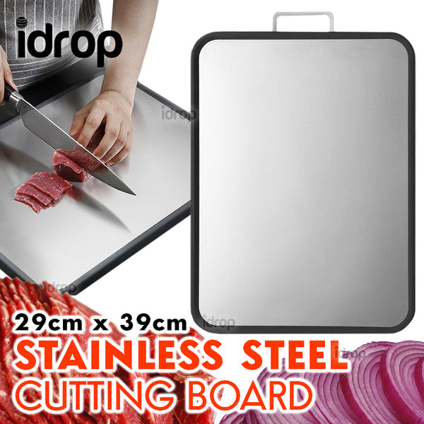 idrop Stainless Steel Kitchen Cutting Board [ 29cm x 39cm ]