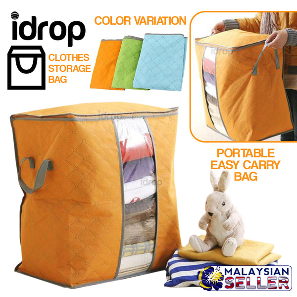 idrop Foldable Portable Clothes Storage Bag