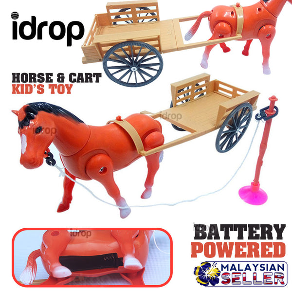 idrop Horse & Cart Kid's Moving Toy