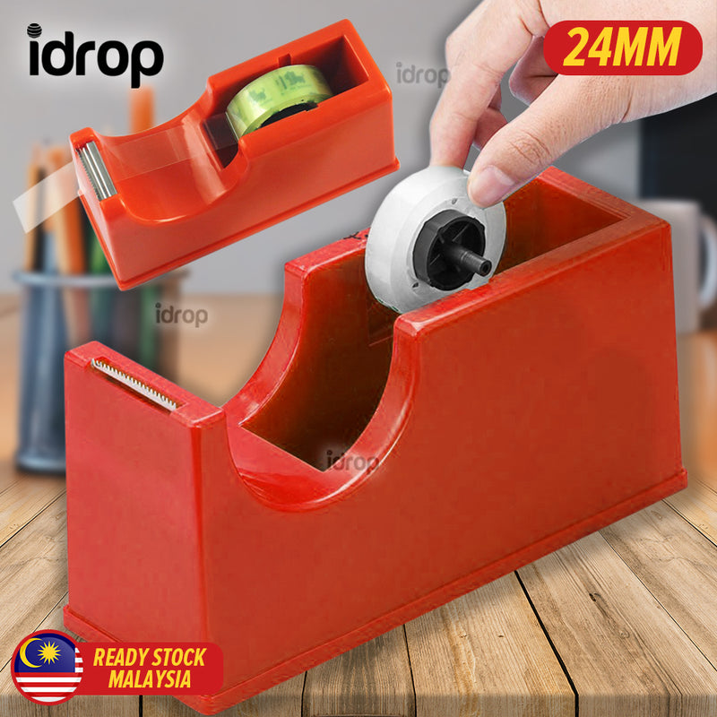 idrop 24MM Tape Holder Dispenser Stationary / Pemegang Pita Pelekat 24MM / 胶带座24MM