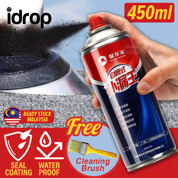 idrop [ 450ml ] Waterproof Leak Sealant Coating Spray Paint Glue Seal