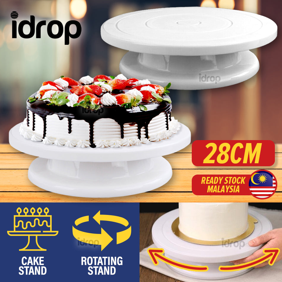 2540 Rotating Cake Stand for Decoration and Baking ( 28 Cm) at Rs 144.00, Gondal