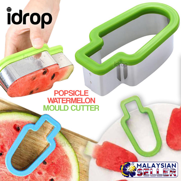 idrop POPSICLE WATERMELON Mould Shape Cutter Slicer