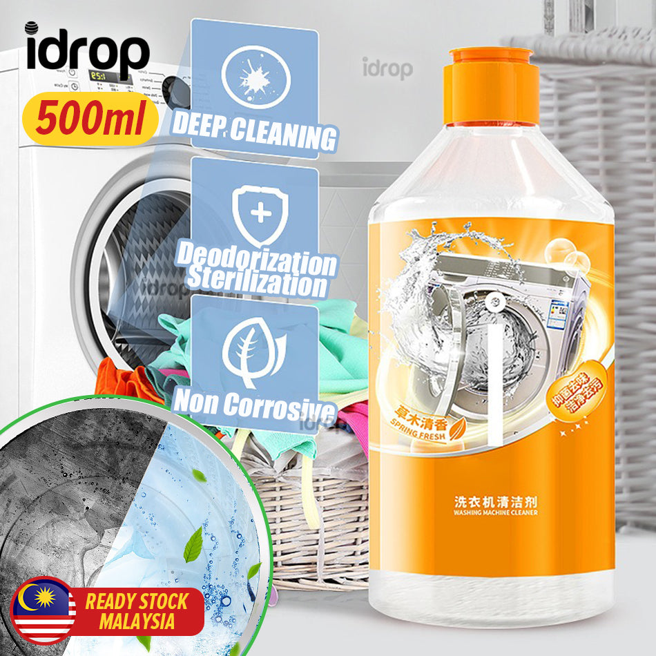 idrop [ 500ml ] Washing Machine Cleaner Descaling Anti-Mold, Disinfect