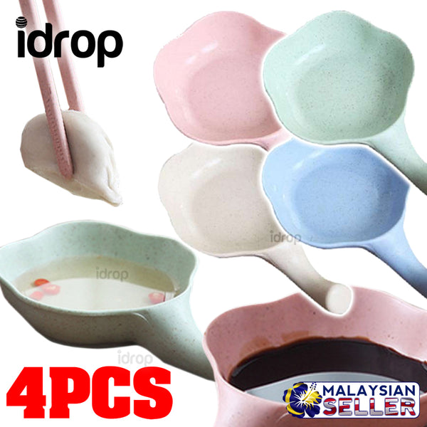 idrop 4pcs Set Seasoning Sauce Dish