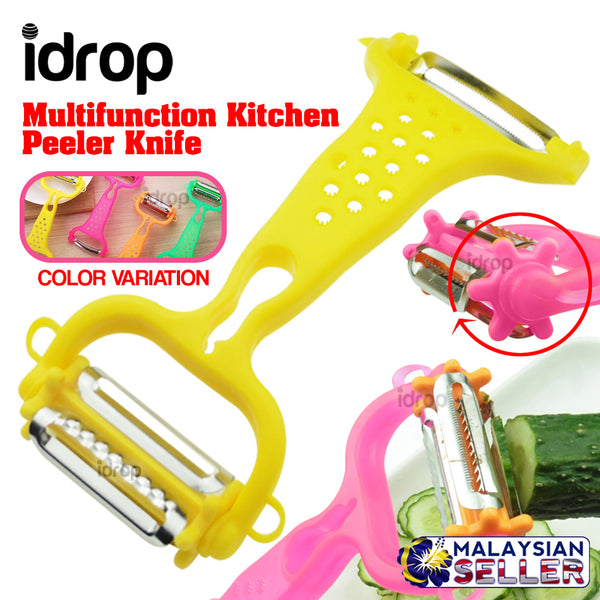 idrop Multifunction Kitchen Vegetable & Fruit Peeling Peeler Knife