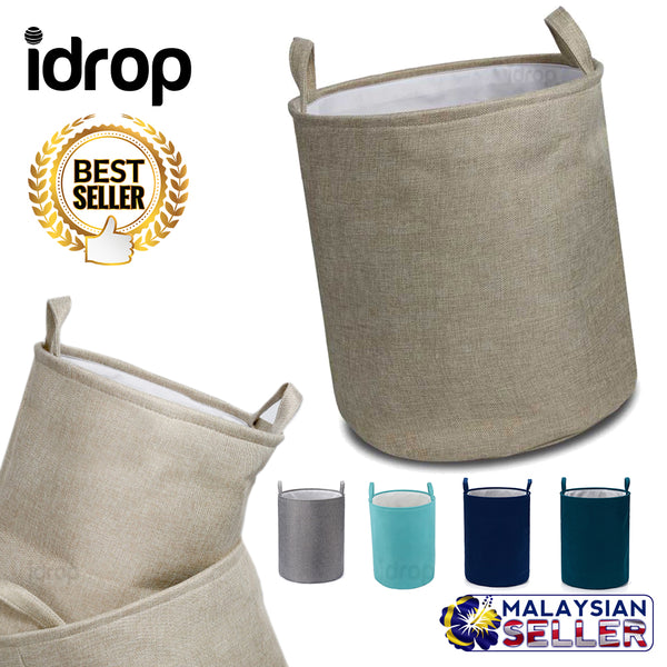 idrop BAG BASKET - Cotton Fabric Storage Bucket