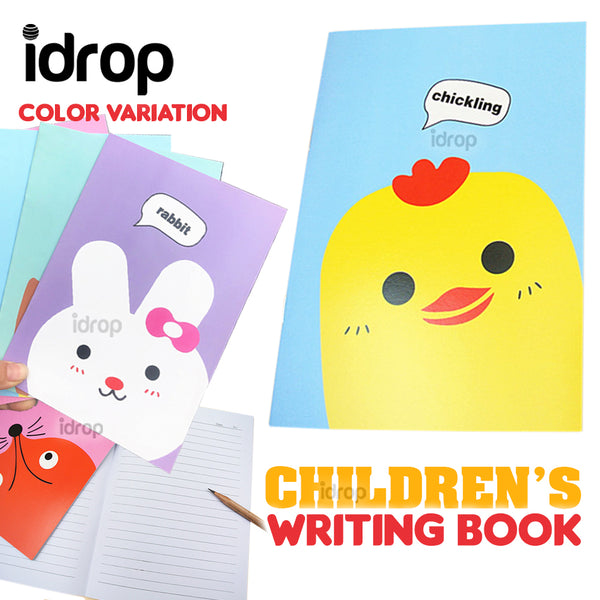 idrop Children's School Personal Writing Notebook [ 14.5cm x 20.7cm ]