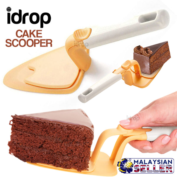 idrop CAKE SCOOPER - Kitchen Pastry Slidable Serving Scoop