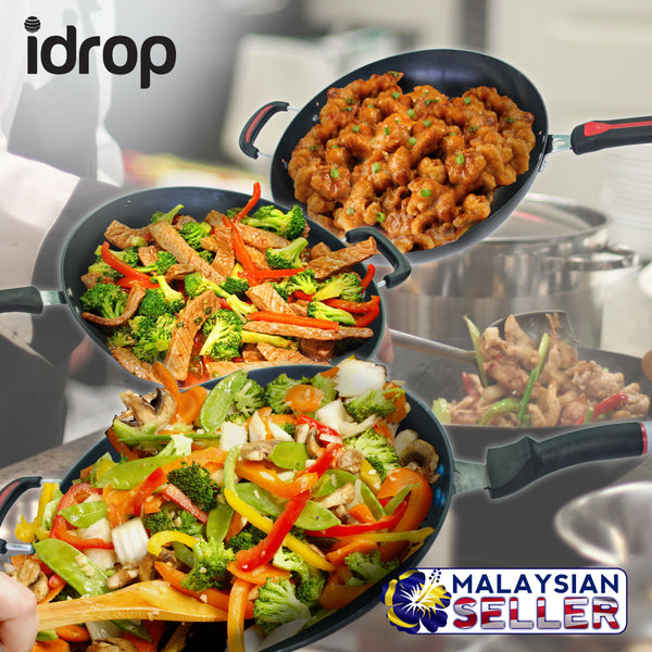 idrop 3 Random Selection Cooking Frying Pan Sale [3 Different Design] selected at random