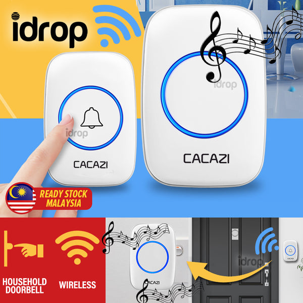 idrop Wireless Remote Control Household Waterproof Doorbell