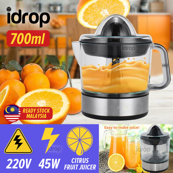 idrop [ 700ml ] Citrus Fruit Electric Juicer Juice Extractor 45W 220V