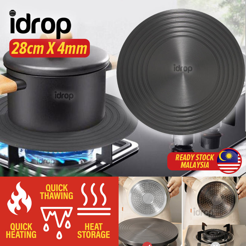 idrop [ 28CM ] Thermal Conduction Thawing Dual Purpose Plate / Piring Plat Terma Dwi Guna 28CM / 28CM导热解冻双用板