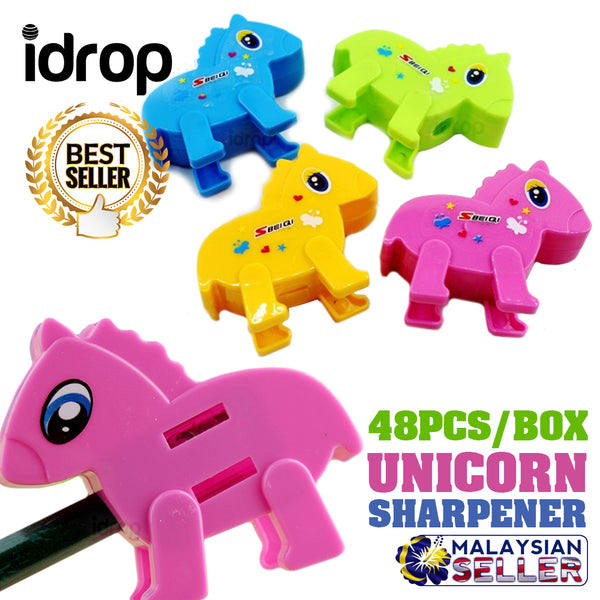 idrop 48pcs UNICORN Pencil Sharpener