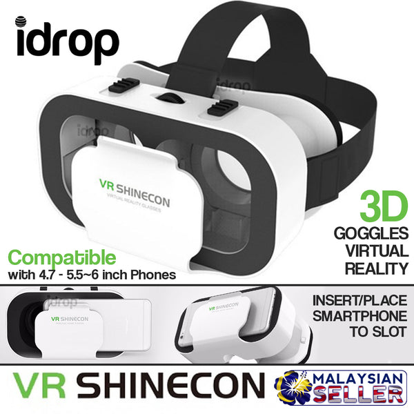 idrop VR SHINECON MINI 5.0 - Virtual Reality 3D Goggle Smartphone Mount