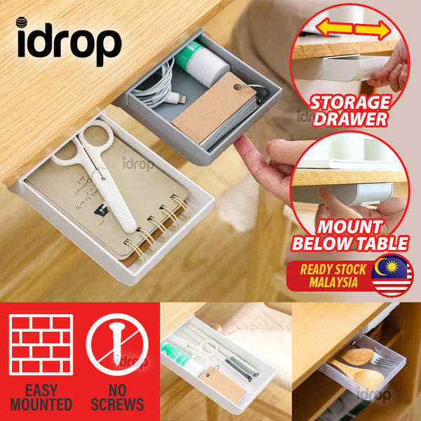 idrop Multifunction Mini Small Storage Desk Drawer Box