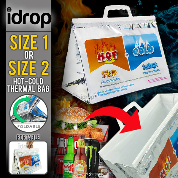 idrop Foldable Thermal Insulated Cold and Hot Food Storage Bag