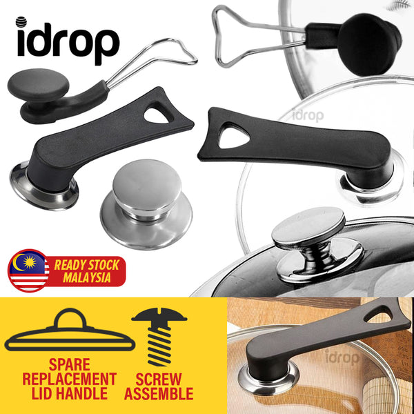 idrop Replacement Spare Kitchen Cooking Wok Lid Handle