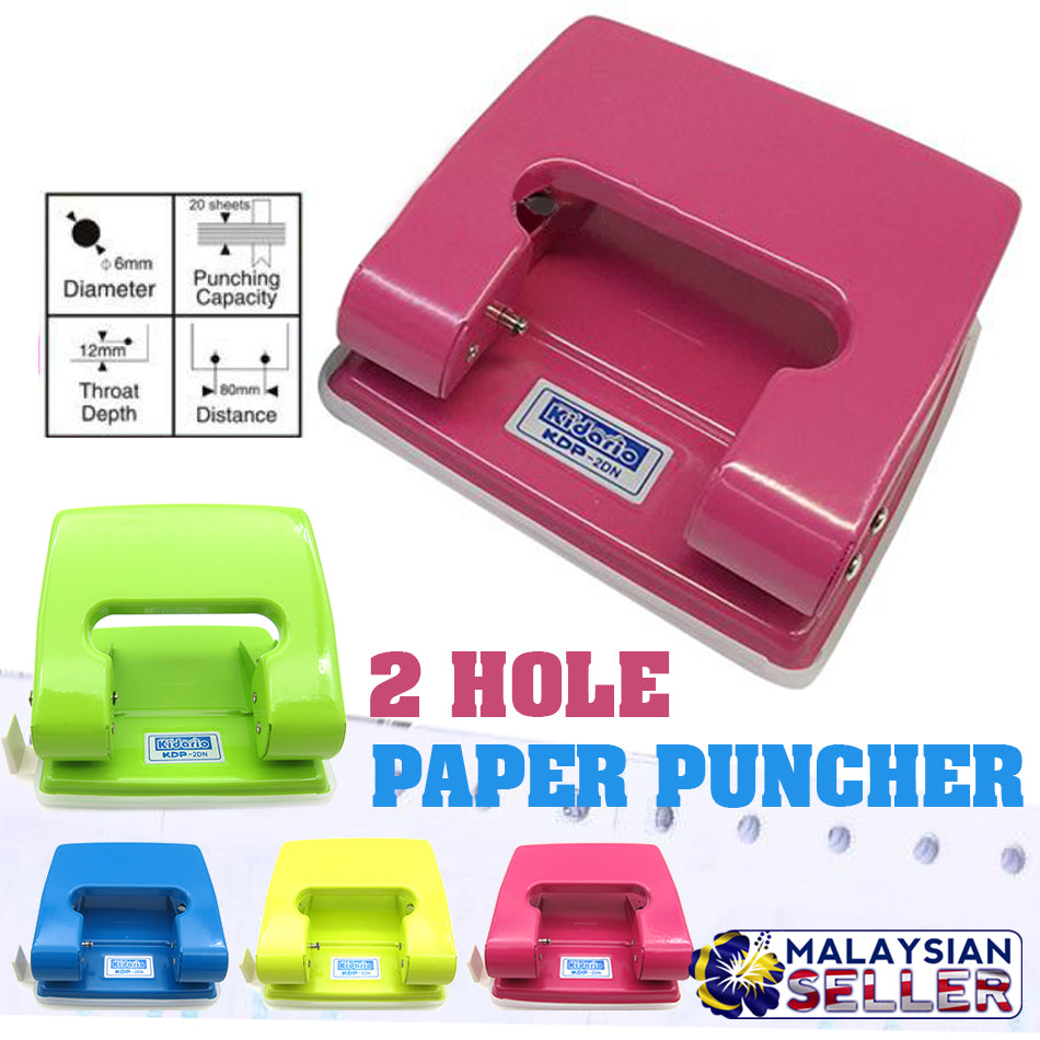 Puncher 2-hole Green Box of 1 – Faber-Castell Malaysia