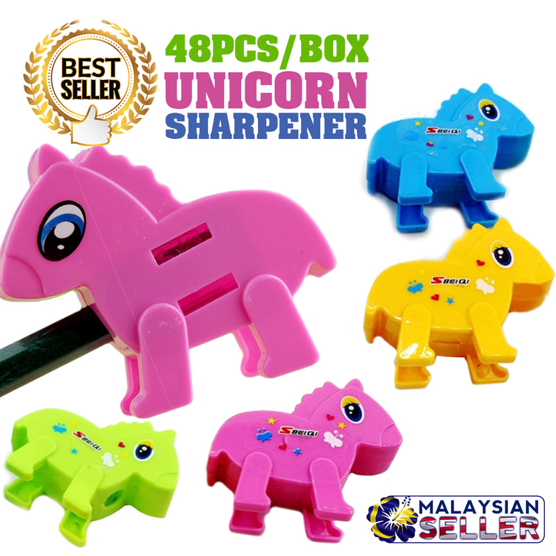 idrop 48pcs UNICORN Pencil Sharpener