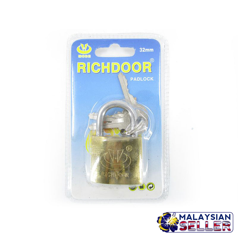 idrop 32mm RICHDOOR Padlock - Door Pad Lock