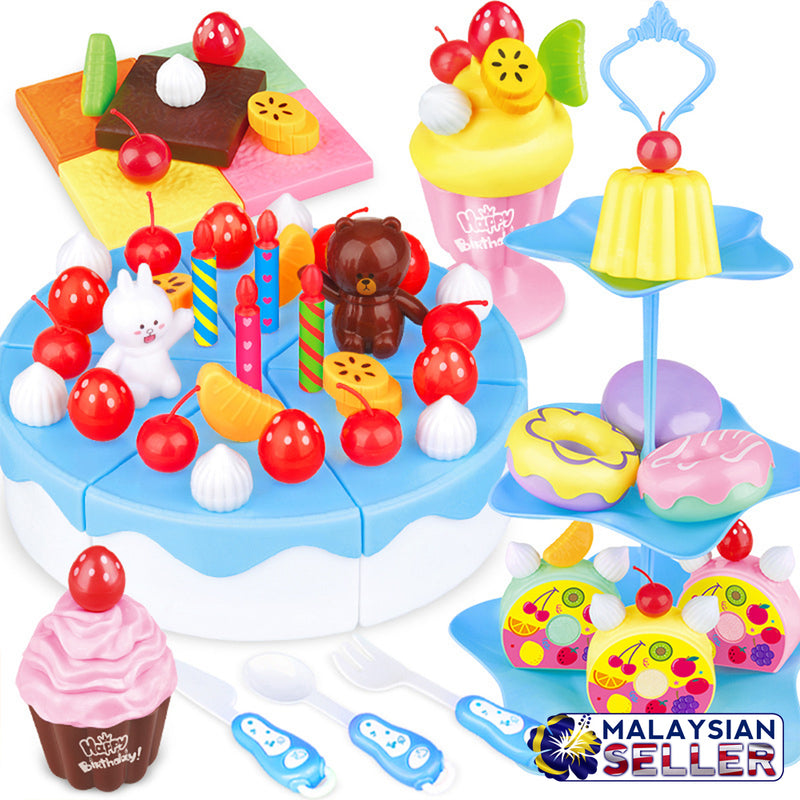 idrop Sweetheart Fruit Cake DIY Combined fruit Cake Toy Set