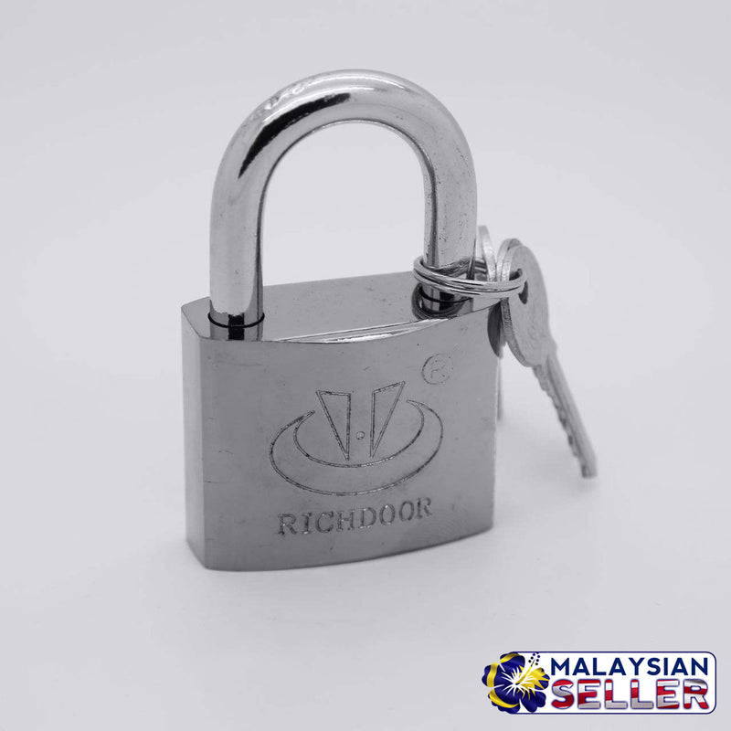 idrop 50mm RICHDOOR Padlock - Door Pad GILT LOCK