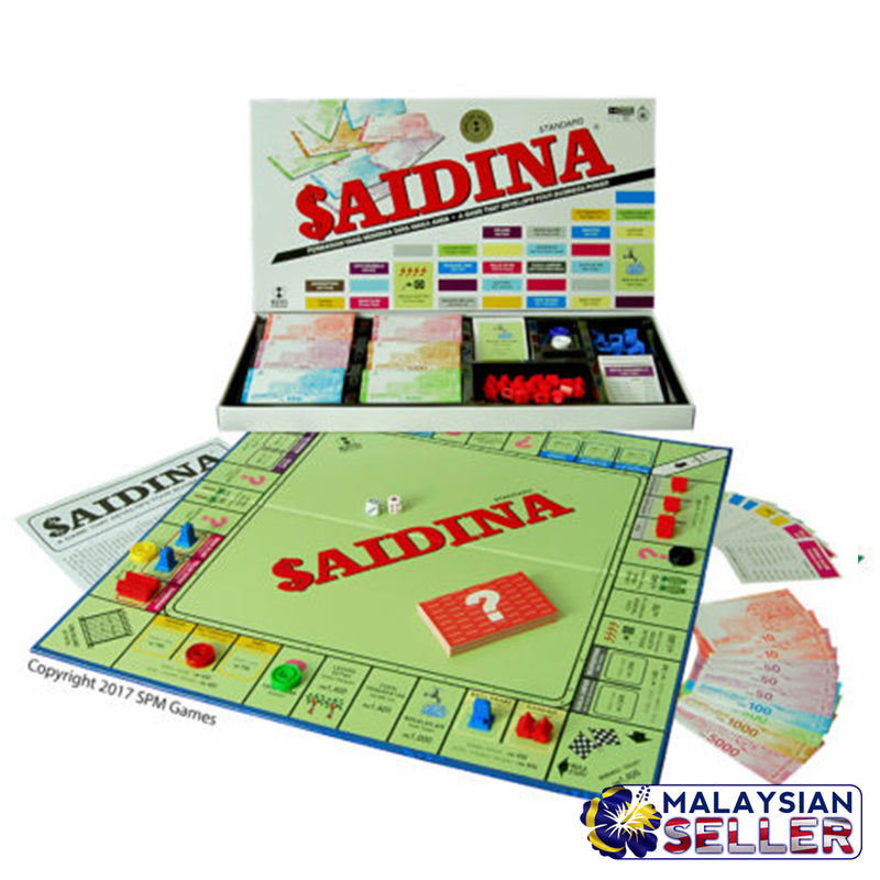 idrop SAIDINA - Standard [ SPM GAMES ] - Interactive Playing Board Game