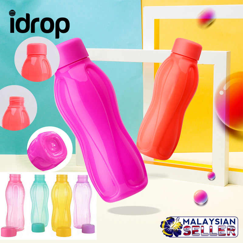 idrop Set of 2 Mini Plastic Bottle Water Tumbler 350ml