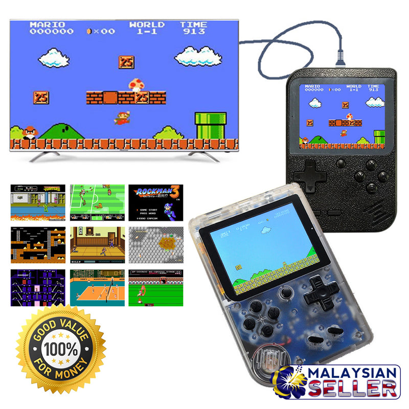 idrop 2.8 inch Screen Portable Retro FC Game Console with 400 Classic Mini Games