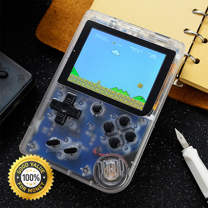 idrop 2.8 inch Screen Portable Retro FC Game Console with 400 Classic Mini Games