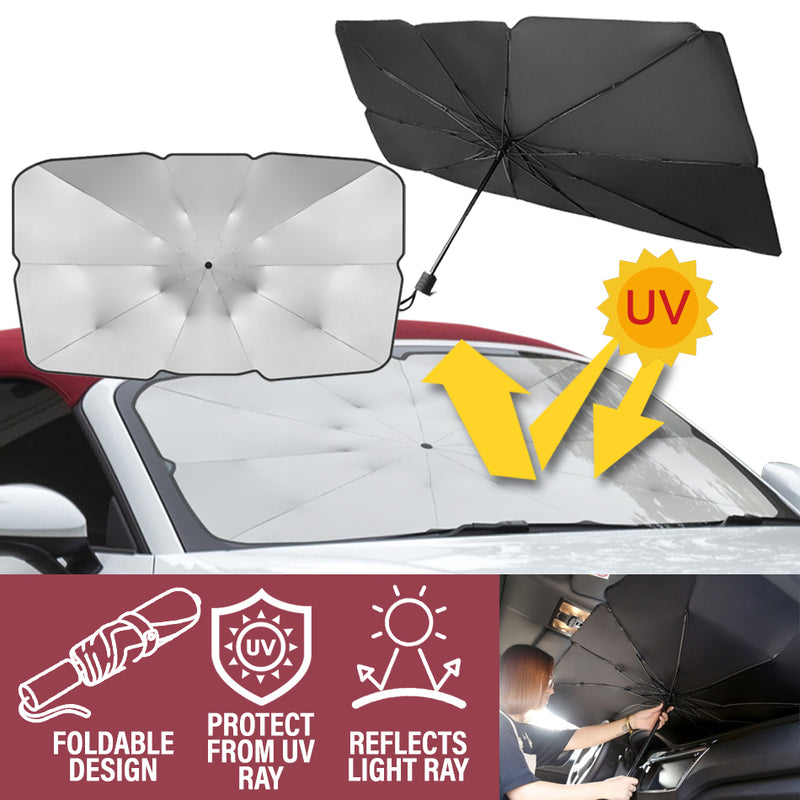 idrop [ 137 x 80cm ] Car Sunshade Foldable Heat Insulation Windshield Sunscreen