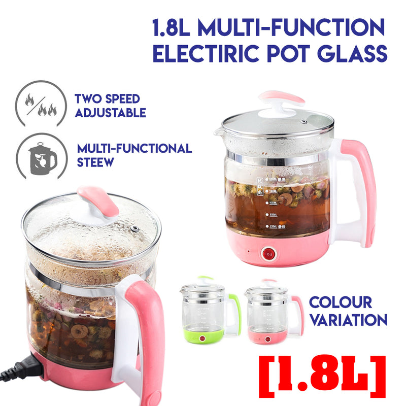 idrop 1.8L Multi-Function Health Electric Pot Glass