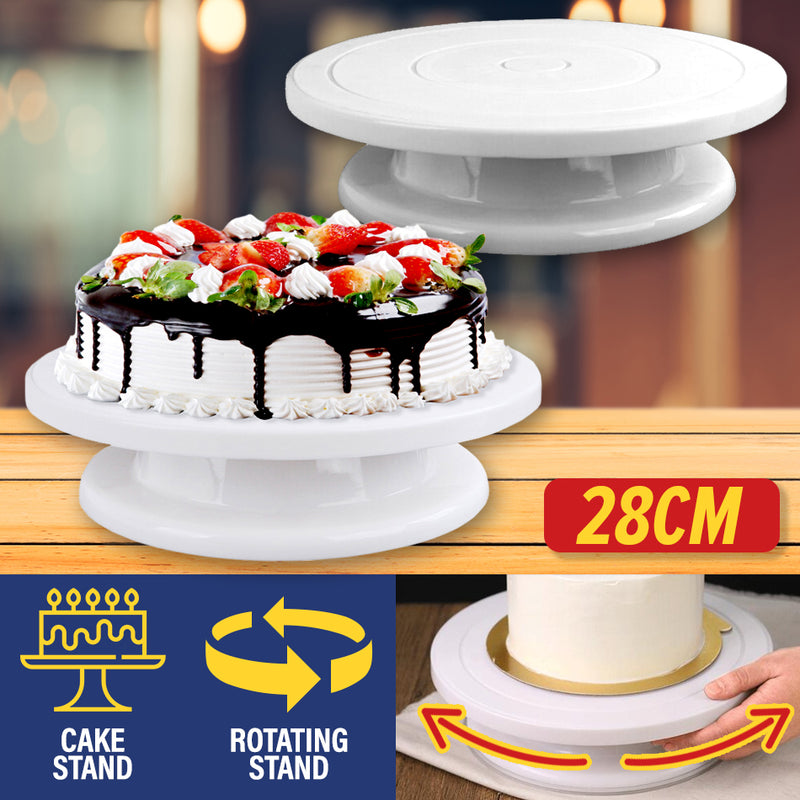 Adjustable Cake Decorating Stand, Turntable Cake Stand - China