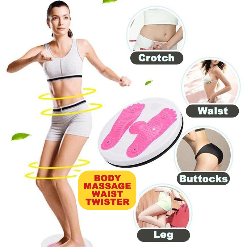 idrop Foot Body Waist Massage Twister Plate / Alat Urut kaki badan dan