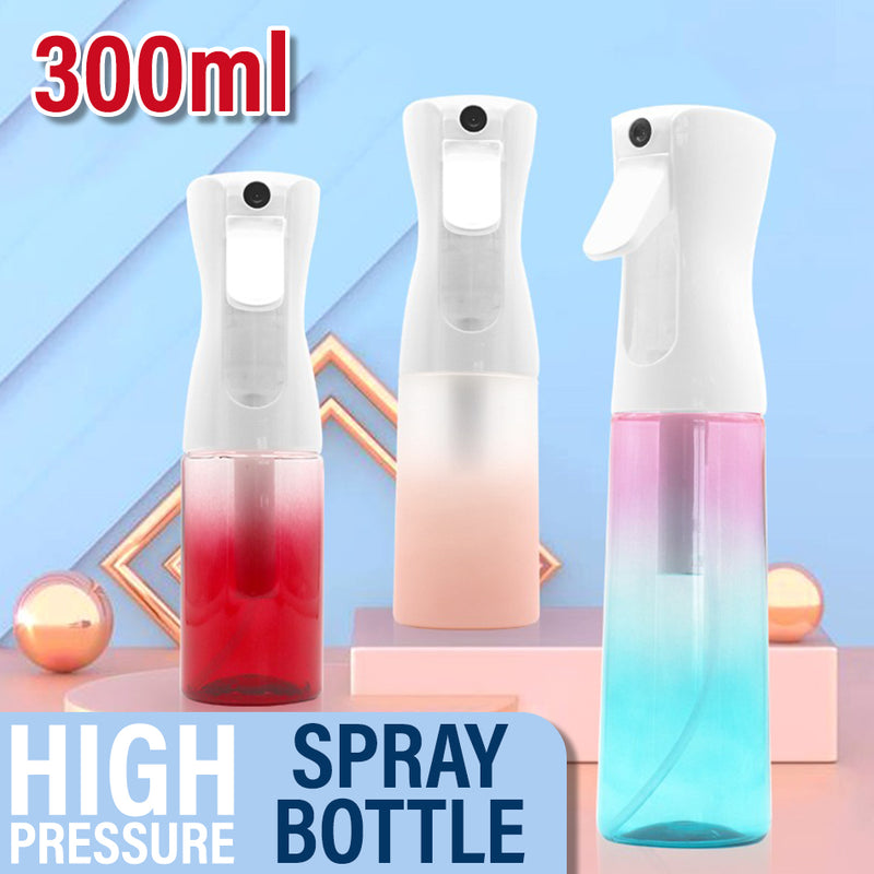 idrop [ 300ml ] Fine Mist Spray High Pressure Color Gradient Bottle / Botol Spray Warna Warni / 塑料渐变色高压持续喷雾瓶 300ML